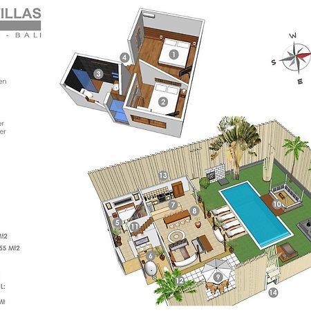 3Br Villa Rabu - Minggu Villas Seminyak Extérieur photo
